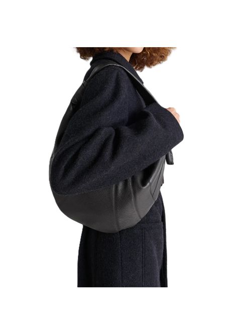 FORTUNE CROISSANT BAG IN LEATHER lemaire Lemaire | BG0071 LL0018BK999 BLACK